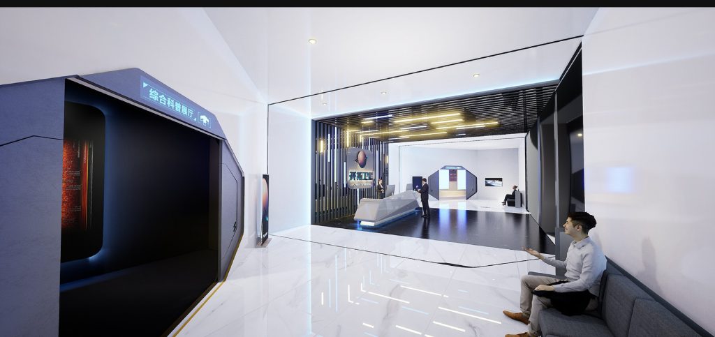 重慶開拓衛(wèi)星企業(yè)展廳插圖(4)