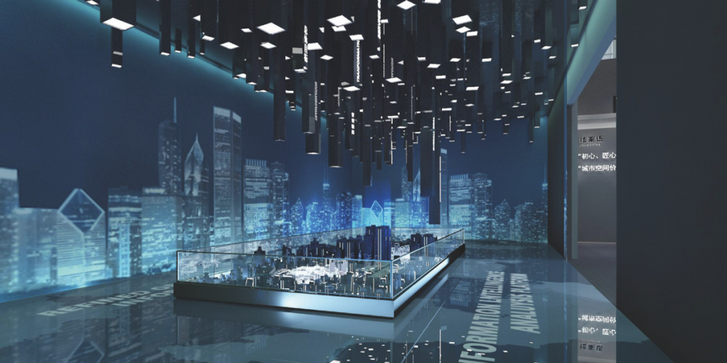 深業(yè)集團智慧產(chǎn)城展廳插圖(1)