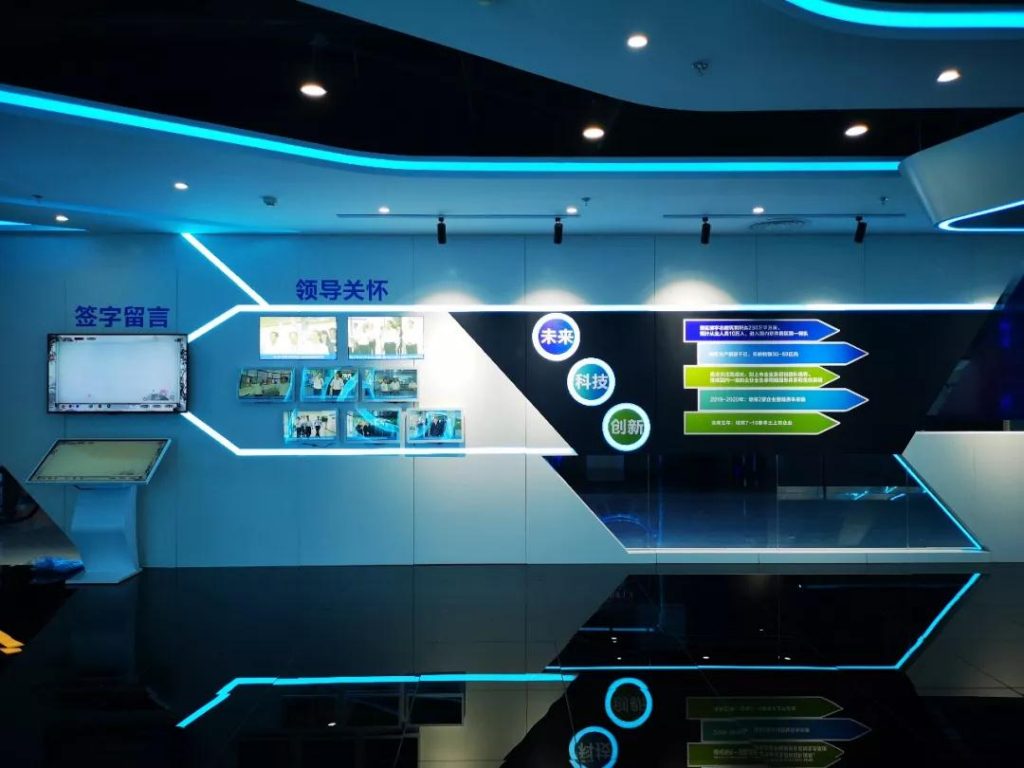 ?巖星建設(shè)|“科技+創(chuàng)造力”企業(yè)展廳設(shè)計與制作插圖 ?巖星建設(shè)|“科技+創(chuàng)造力”企業(yè)展廳設(shè)計與制作插圖