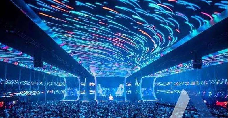 沉浸式數字展廳設計，沉浸式投影形式和沉浸式投影的特征插圖