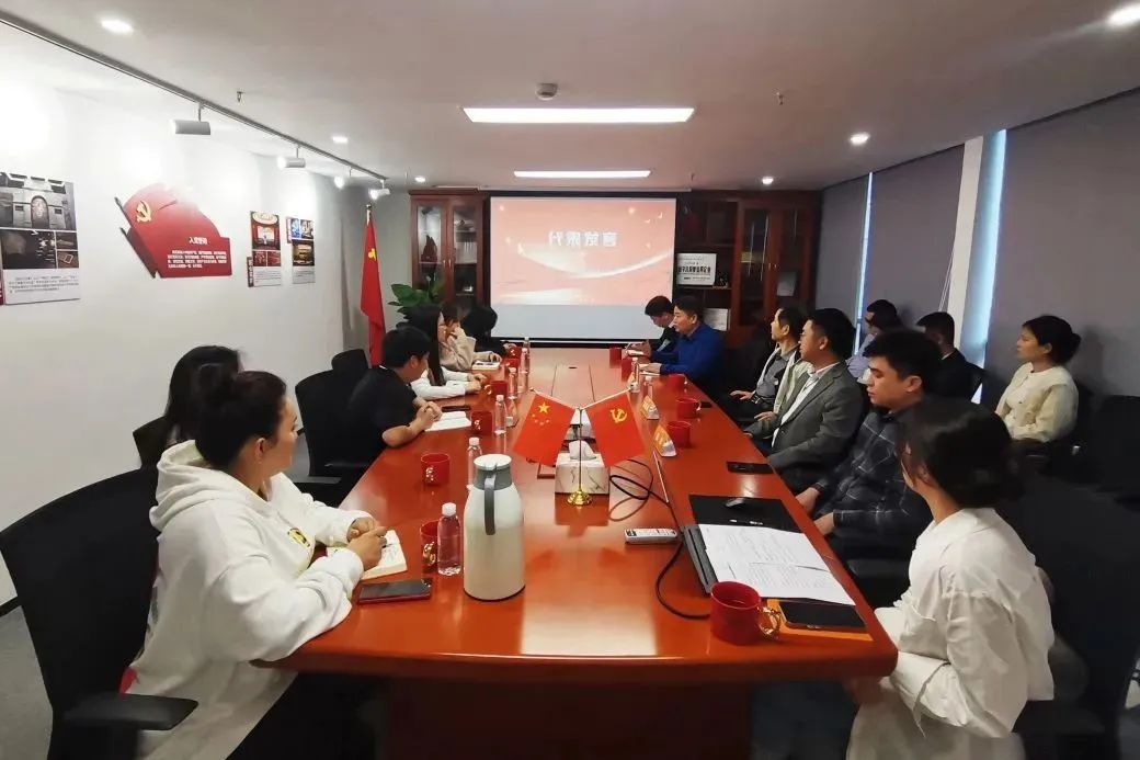 巖星之聲 | 黨建引領再出發,巖星科建黨支部正式揭牌成立!插圖(1) 圖片